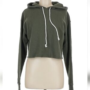 💥Sale💥Wild Fable Forest Green Cropped Hoodie